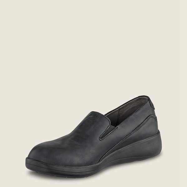 Slip-On Dame - Red Wing Zero-G Lite – Soft-Toe - Sort - EZDVCR-097